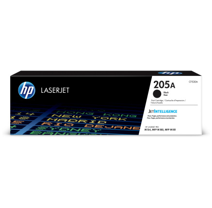 HP 205A Black Original LaserJet Toner Cartridge (1,100 pages)