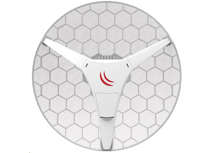 MikroTik Wireless Wire Dish (LHGG-60ad), 1Gbps full-duplex bez kabelů, 802.11ad, 60GHz, L3, dosah 1500m+