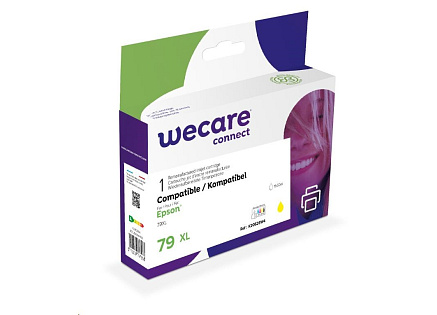 WECARE ARMOR cartridge pro Epson WorkForce Pro WF-5110, 5190, 5620, 5690 (C13T79044010), žlutá/yellow, 19,5ml, 2000str WECARE ARMOR cartridge pro Epson WorkForce Pro WF-5110, 5190, 5620, 5690 (C13T79044010), žlutá/yellow, 19,5ml, 2000str