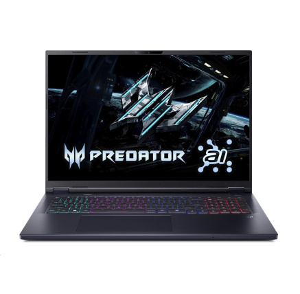 ACER NTB Predator Helios Neo 18 AI (PHN18-72-994R),Ultra9 275HX,18" 2560x1600,32GB,1TB SSD,RTX 5070,W11 Home,Black