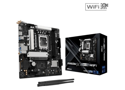 ASRock MB Sc LGA1871 B860M-X Gen5 WiFi, Intel B860, 2xDDR5, 1xDP, 1xHDMI, mATX
