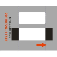 Niimbot štítky EP 14x30mm 210ks Transparent pro D11 a D110