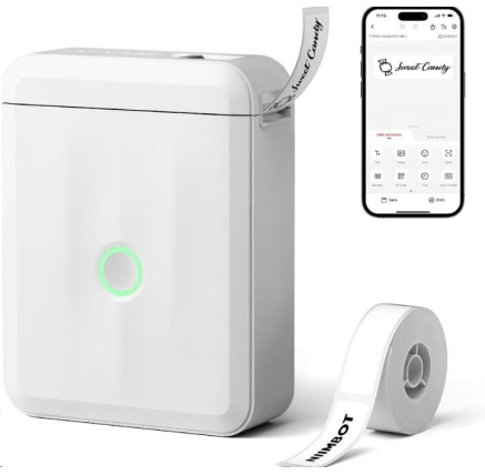 Niimbot Tiskárna štítků D110-M Smart, bílá + role štítků 160 ks