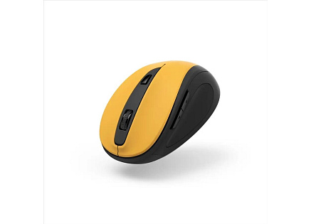 Hama bezdrátová optická myš MW-400 V2, ergonomická, žlutá/černá Hama bezdrátová optická myš MW-400 V2, ergonomická, žlutá/černá