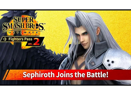 Super Smash Bros. Ultimate: Challenger Pack 8: Sephiroth (Switch) DIGITAL Super Smash Bros. Ultimate: Challenger Pack 8: Sephiroth (Switch) DIGITAL