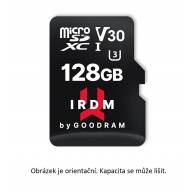 GOODRAM microSDXC karta 64GB IRDM (R:100/W:70 MB/s), UHS-I Class 10, U3, V30 + Adapter