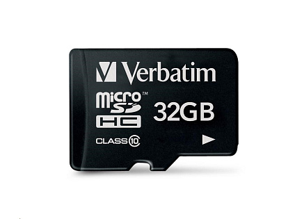 VERBATIM MicroSDHC karta 32GB Premium, U1