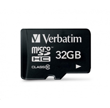 VERBATIM MicroSDHC karta 32GB Premium, U1