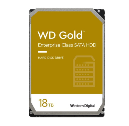 BAZAR - WD GOLD WD181KRYZ 18TB SATA/ 6Gb/s 512MB cache 7200 ot. BAZAR - WD GOLD WD181KRYZ 18TB SATA/ 6Gb/s 512MB cache 7200 ot.
