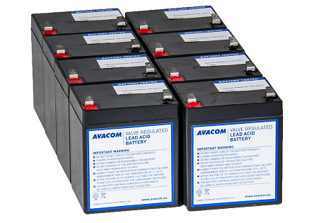 AVACOM Náhradní baterie AVA-RBP08-12050-KIT pro UPS AEG, PowerWalker