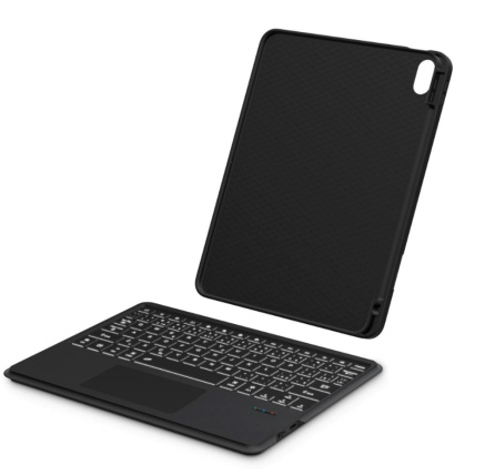 CONNECT IT TabCase podsvícená bezdrátová klávesnice s pouzdrem pro iPad 10.9", černá