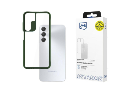 3mk ochranný kryt Satin Armor Case+ Green pro Samsung Galaxy A15 5G