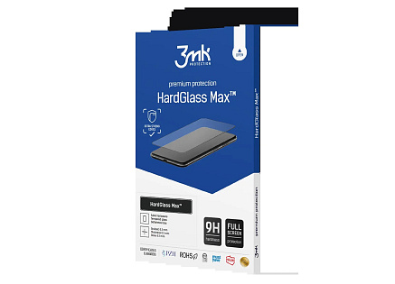 3mk tvrzené sklo HardGlass Max Black pro Samsung Galaxy S22+ 5G 3mk tvrzené sklo HardGlass Max Black pro Samsung Galaxy S22+ 5G