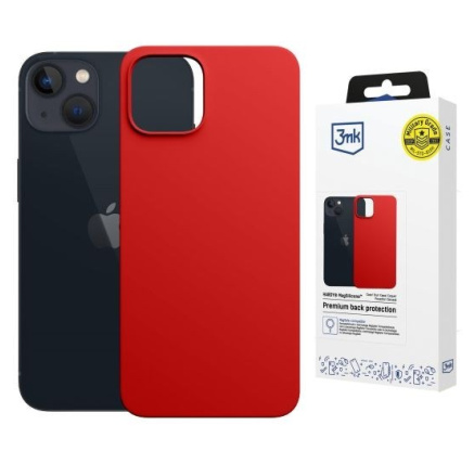 3mk ochranný kryt HARDY MagSilicone pro Apple iPhone 13 Red 3mk ochranný kryt HARDY MagSilicone pro Apple iPhone 13 Red