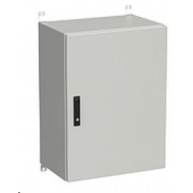 Solarix rozvaděč nástěnný venkovní LC-20 18U 600x600mm, dveře plech, LC-20-18U-66-22-G