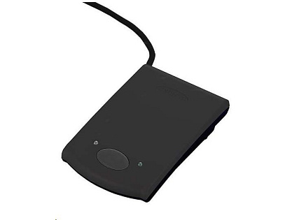 GIGA čtečka PCR-330, RFID čtečka, 125kHz, tmavá, USB (emulace klávesnice)