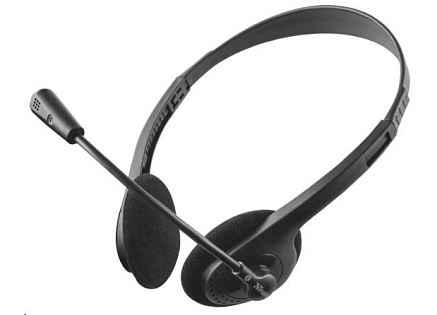 TRUST sluchátka s mikrofonem Primo Chat Headset, pro PC/laptop