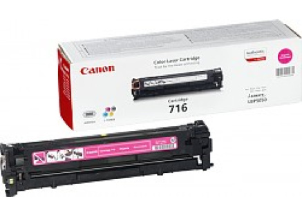 Canon TONER CRG-716M purpurová pro i-Sensys LBP5050, LBP5050N, LBP5360, MF-8030Cn, MF-8040Cn, MF-8050Cn, (1500 str.)