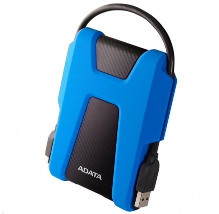 ADATA Externí HDD 1TB 2,5" USB 3.1 AHD680, modrý (gumový, nárazu odolný)