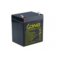 Long 12V 5Ah olověný akumulátor HighRate F1
