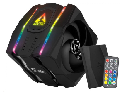 ARCTIC Freezer 50 TR Dual Tower chladič CPU s A-RGB (pro AMD Threadripper) + ovladač ARCTIC Freezer 50 TR Dual Tower chladič CPU s A-RGB (pro AMD Threadripper) + ovladač