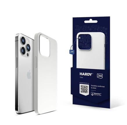 3mk ochranný kryt HARDY Silicone MagCase pro Apple iPhone 13 Pro, White 3mk ochranný kryt HARDY Silicone MagCase pro Apple iPhone 13 Pro, White