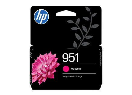 HP 951 Magenta Original Ink Cart, CN051AE (700 pages)