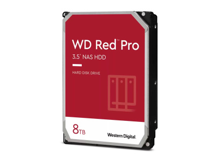 WD RED Pro NAS WD8005FFBX 8TB, SATA III 3.5", 256MB 7200RPM, 235MB/s, CMR