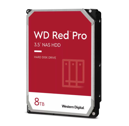 WD RED Pro NAS WD8005FFBX 8TB, SATA III 3.5", 256MB 7200RPM, 235MB/s, CMR