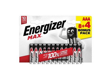 Energizer LR03/12 Max AAA 8+4 zdarma