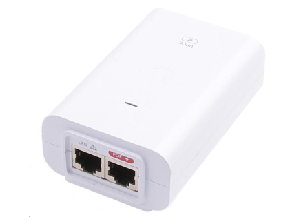 UBNT U-POE - Gigabitový PoE injektor 48V/0.32A (15,4W) - bílý