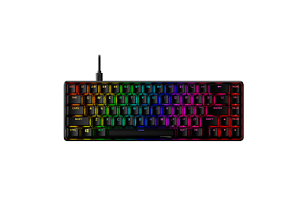 HyperX 65 Alloy Origins AQU Gaming Keyboard-US - Klávesnice