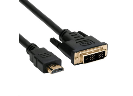 C-TECH kabel HDMI-DVI, M/M, 1,8m
