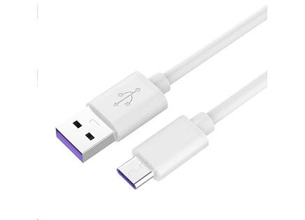 PremiumCord Kabel USB 3.1 C/M - USB 2.0 A/M, Super fast charging 5A, bílá, 1m PremiumCord Kabel USB 3.1 C/M - USB 2.0 A/M, Super fast charging 5A, bílá, 1m