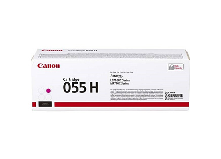 Canon TONER CRG-055H purpurový pro i-SENSYS LBP663Cdw, LBP664Cx, MF742Cdw, MF744Cdw (5 900 str.) Canon TONER CRG-055H purpurový pro i-SENSYS LBP663Cdw, LBP664Cx, MF742Cdw, MF744Cdw (5 900 str.)