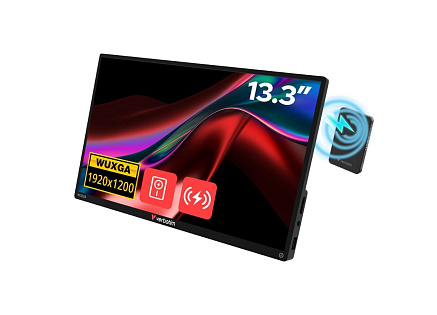 Verbatim Přenosný monitor 13.3", WUXGA 1920x1200, černá Verbatim Přenosný monitor 13.3", WUXGA 1920x1200, černá