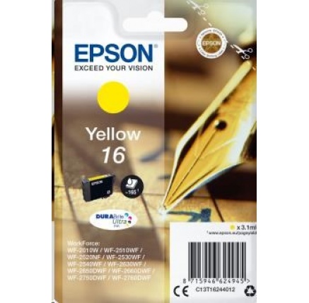 EPSON ink bar Singlepack "Pero" Yellow 16 DURABrite Ultra Ink