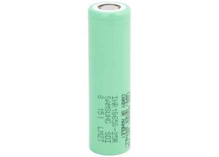 AVACOM nabíjecí průmyslová baterie 18650 Samsung 2500mAh 3,7V Li-Ion