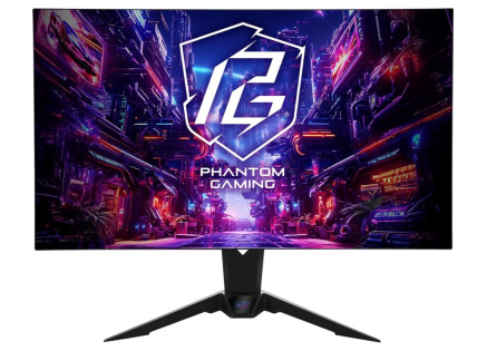 ASROCK LCD - 32" Gaming monitor PGO32UFS, OLED, 3840 x 2160 UHD, 240Hz, 1.5M:1, 275cd/m2, 0.03ms, 2xHDMI, 2xDP