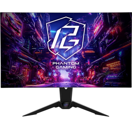 ASROCK LCD - 32" Gaming monitor PGO32UFS, OLED, 3840 x 2160 UHD, 240Hz, 1.5M:1, 275cd/m2, 0.03ms, 2xHDMI, 2xDP