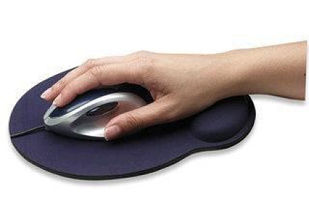 MANHATTAN MousePad, gelová podložka, modrá/blue