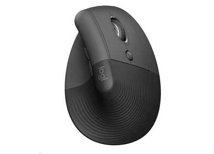 Logitech Lift Vertical Ergonomic Mouse, graphite/black Logitech Lift Vertical Ergonomic Mouse, graphite/black