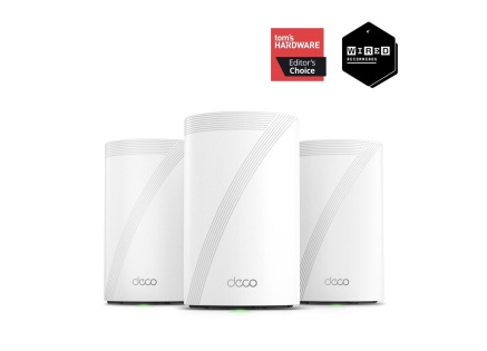 TP-Link Deco BE68(3-pack) WiFi7 Mesh(BE14000,2,4GHz/5GHz/6GHz,1x10GbELAN/WAN,1x2,5GbELAN/WAN,1xGbELAN/WAN,1xUSB3.0)