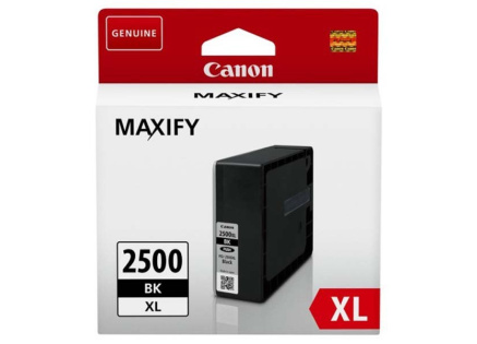 Canon CARTRIDGE PGI-2500XL BK černá pro Maxify iB4050, iB4150, MB5050, MB5150, MB5155, MB5350, MB5450,MB5455 (2500 str.)