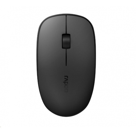 RAPOO myš M200 Silent Multi-Mode Wireless Mouse, Black