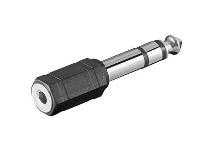 PremiumCord adaptér 6,3mm Stereo plug - 3,5mm Stereo jack (M/F) PremiumCord adaptér 6,3mm Stereo plug - 3,5mm Stereo jack (M/F)