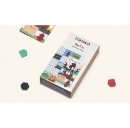 Dobrodružná mapa velkoměsto pro robota cubetto