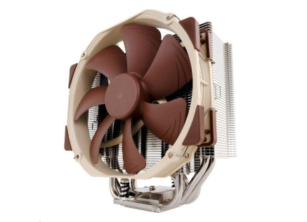 NOCTUA Chladič CPU NH-U14S, 1x 140mm, LGA1851, AM5, hnědá/stříbrná