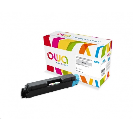 OWA Armor toner pro KYOCERA FSC-5150, 2800 Stran, TK580C, modrá/cyan + waste box (TK-580C) OWA Armor toner pro KYOCERA FSC-5150, 2800 Stran, TK580C, modrá/cyan + waste box (TK-580C)