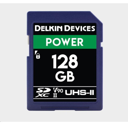 Delkin SD Power 2000X UHS-II U3 (V90) R300/W250 128GB